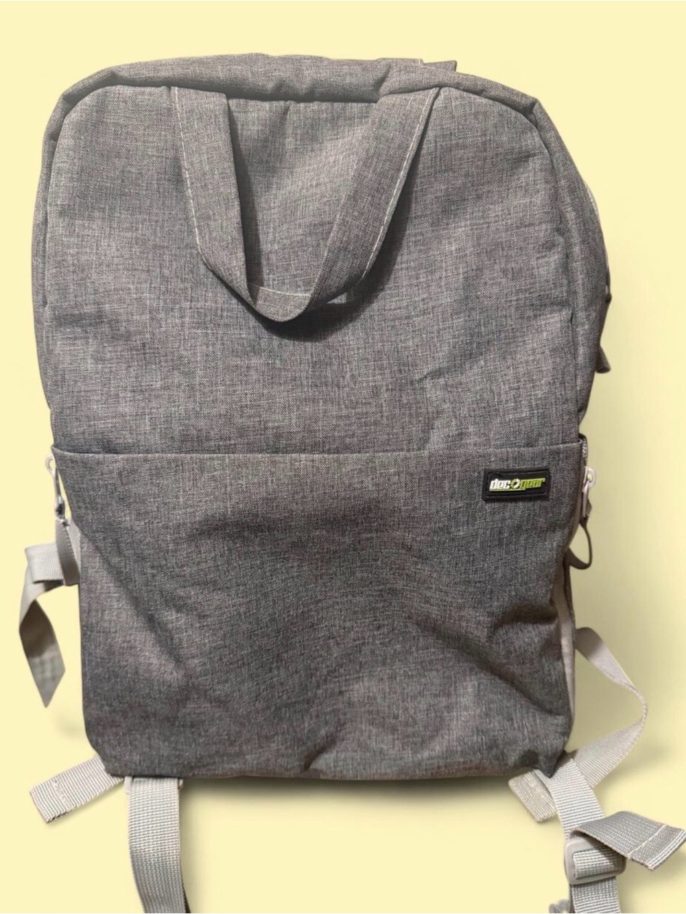 Unbranded Gray Men's Backpack - Lightweight Everyday Bag